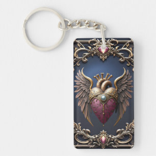 Victorian Gothic Wedding Collection Key Ring