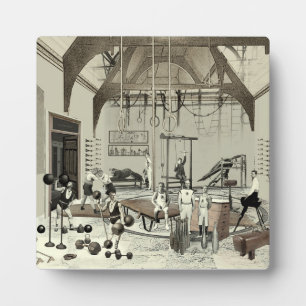 Victorian Gym Plaque