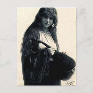 Victorian Gypsy Postcard