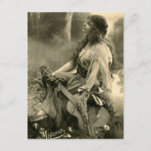 Victorian Gypsy Postcard