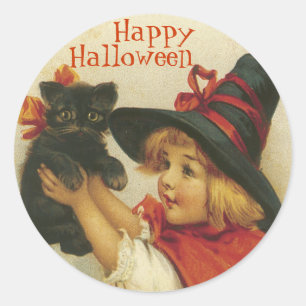 Victorian Halloween Stickers