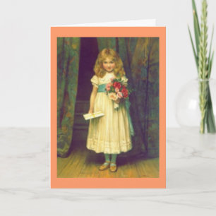 Victorian Happy Birthday Card