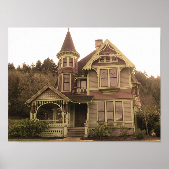 Victorian Home Print (Front)