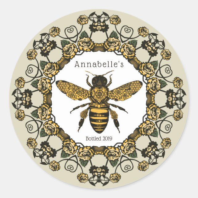 Victorian Honey Label (Front)