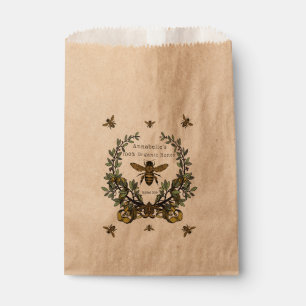 Victorian Honey Label Personalise Favour Bags