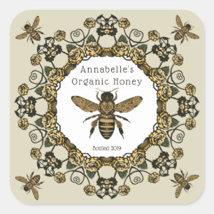 Victorian Honey Label Personalize