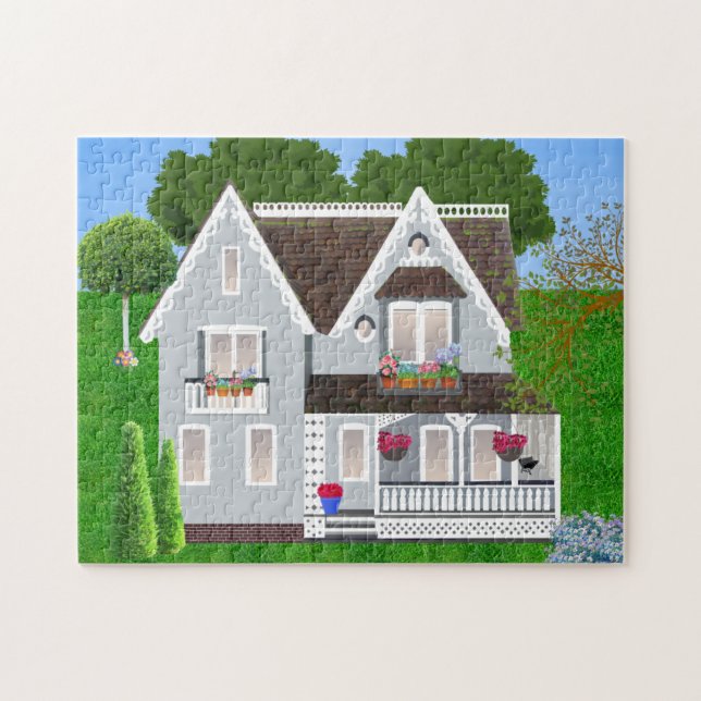 VICTORIAN HOUSE ART jigsaw Puzzle (Horizontal)