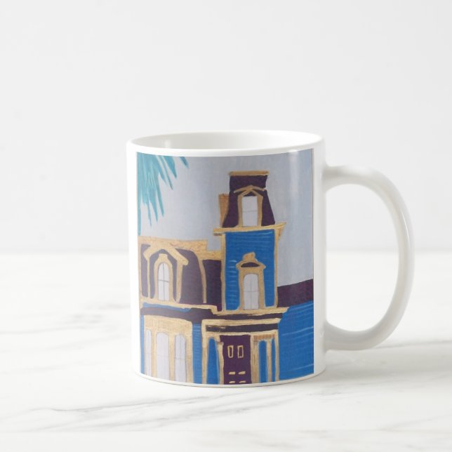 victorian house coffee mug (Right)