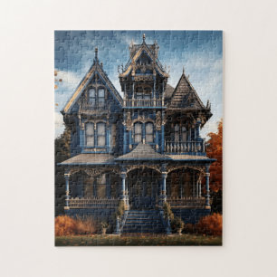 VICTORIAN HOUSE GOTHIC JIGSAW PUZZLE
