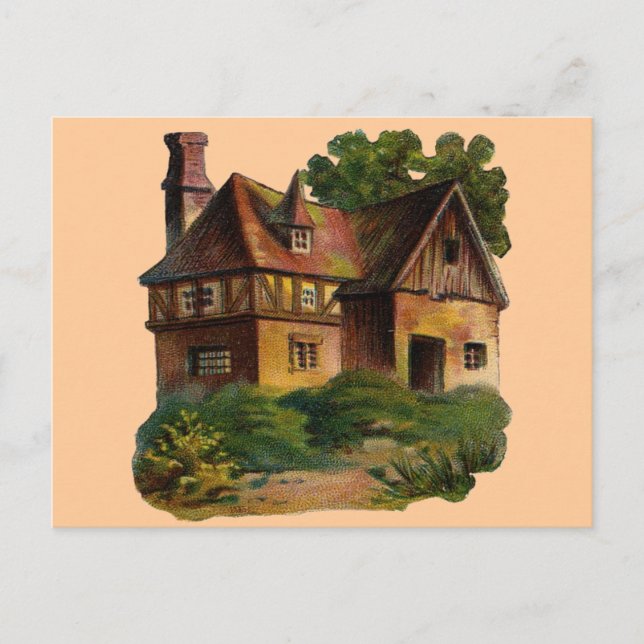 Victorian House Postcard (Front)