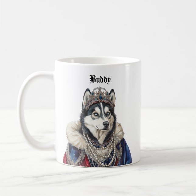 Victorian Husky Mugs (Left)