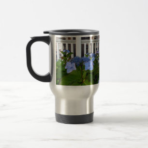 Victorian Hydrangea and Porch - Martha's Vineyard Travel Mug