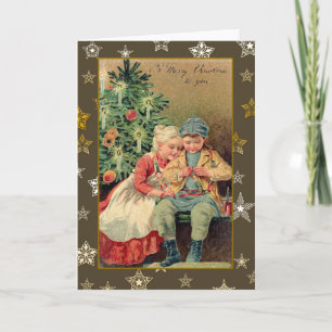 Victorian Illustration on Christmas Cards