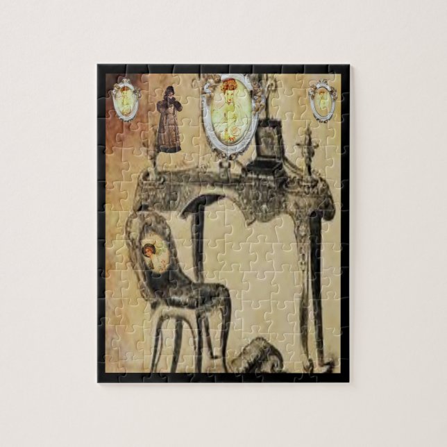 Victorian Jigsaw Puzzle (Vertical)