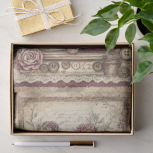 Victorian & Lace  Tissue Paper