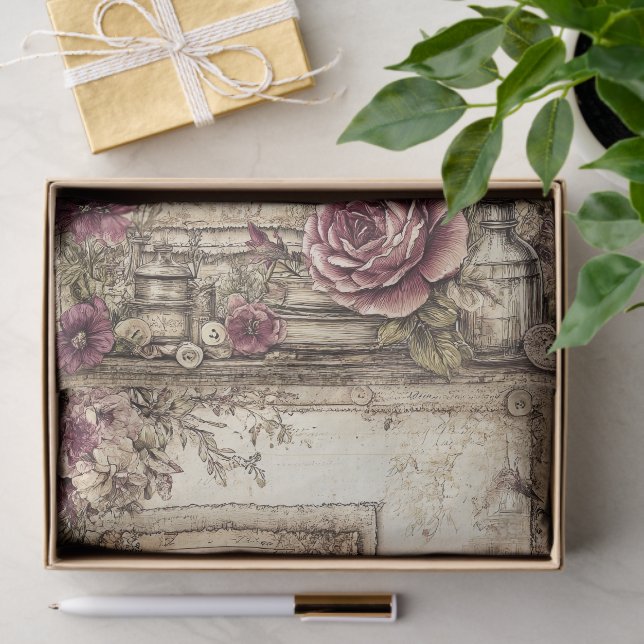 Victorian & Lace  Tissue Paper (Gift)