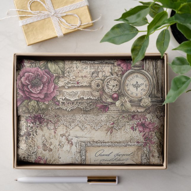 Victorian & Lace  Tissue Paper (Gift)