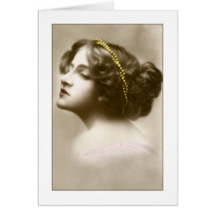 victorian lady cameo style pose