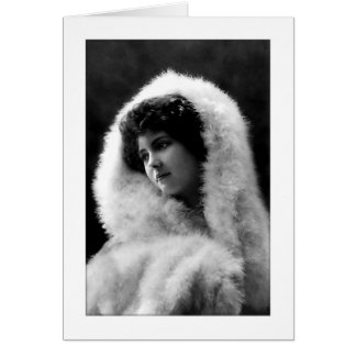 Victorian lady cameo style pose