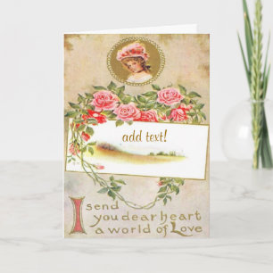 Victorian Lady Everyday Greeting Card