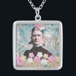 Victorian Lady Necklace<br><div class="desc">This lovely necklace will sure be a conversation starter! You can say it’s your great, great grandma! Reproduced from my mixed media art, this necklace will inspire and delight.</div>