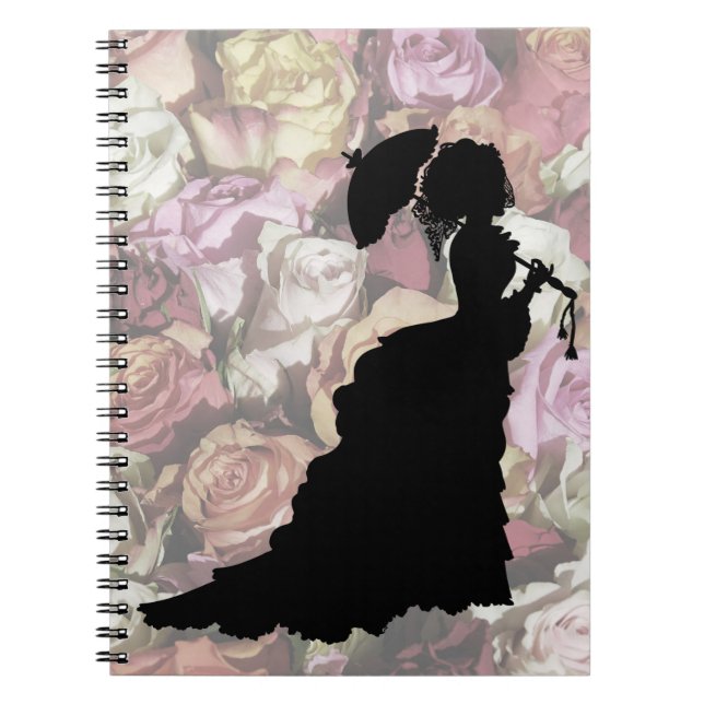 Victorian Lady Notebook (Front)