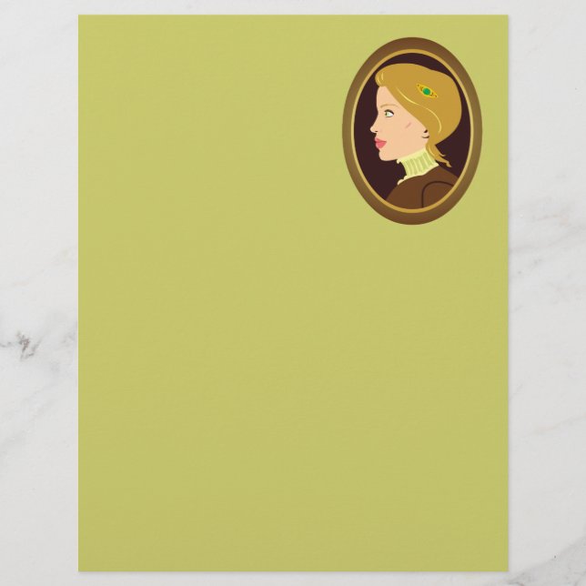 Victorian Lady Portrait (Front)
