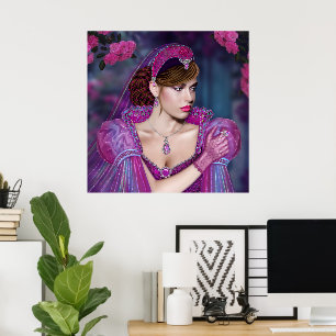 Victorian Lady Poster