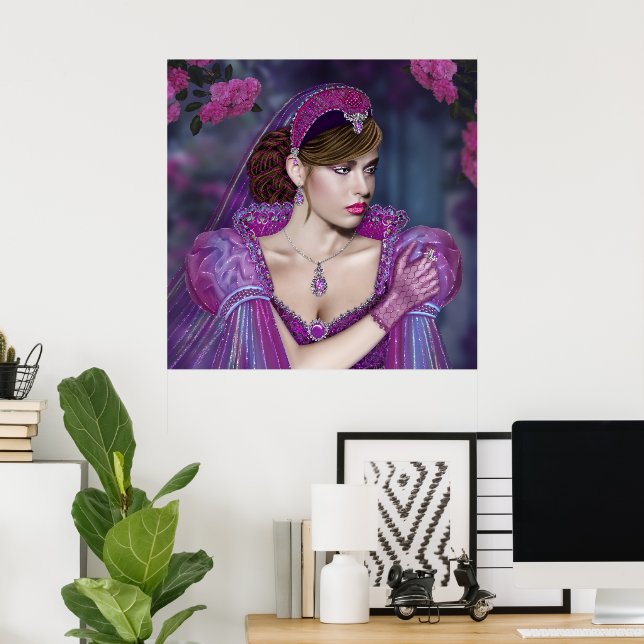Victorian Lady Poster (Home Office)