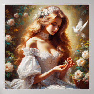 Victorian Lady Poster