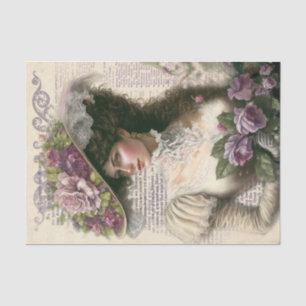 Victorian Lady Tissue Paper