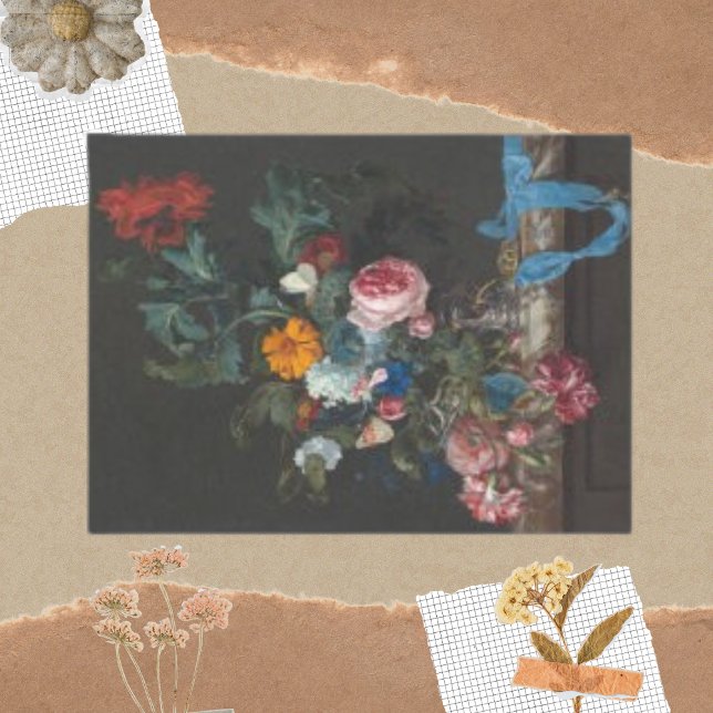 Victorian Lady Umbrella Decoupage Tissue Paper (Creator Uploaded)