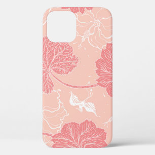 Victorian Leaves: Hand Drawn Ornament. iPhone 12 Case
