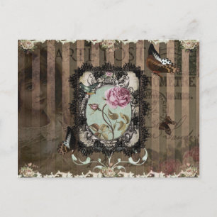 Victorian Letters Postcard