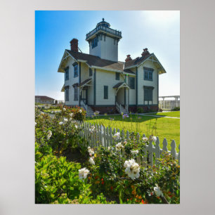 Victorian Lightkeeper’s Home (Historic Lighthouse Poster