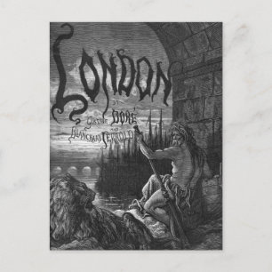 Victorian London - Father Thames Postcard