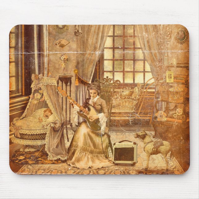 Victorian Lullaby Mouse Mat (Front)