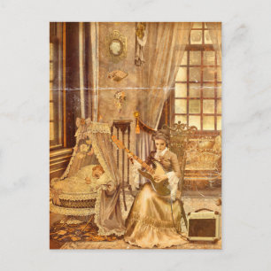 Victorian Lullaby Postcard
