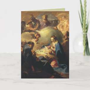 Victorian Madonna Christmas Card