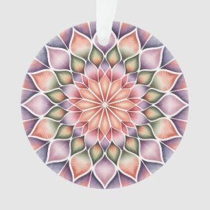 Victorian Magenta Mandala Ornament