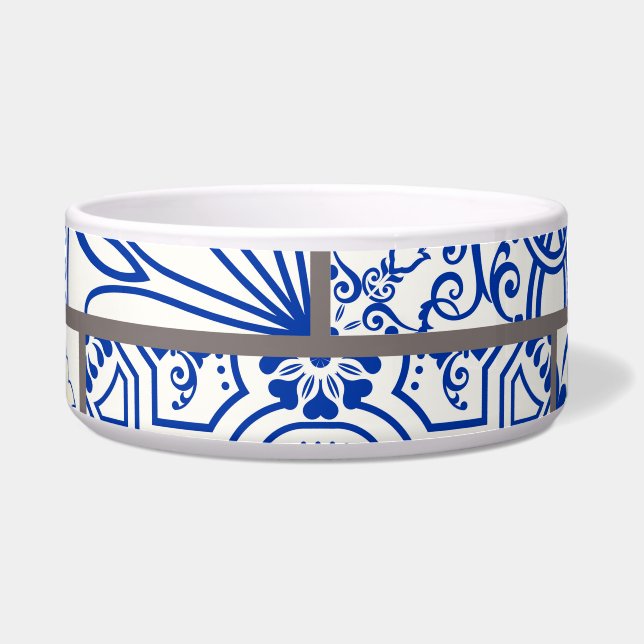 Victorian Majolica: Patchwork Tile Pattern. (Front)