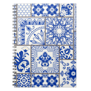 Victorian Majolica: Patchwork Tile Pattern. Notebook