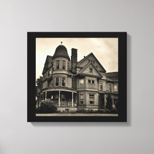 Victorian Mansion Canvas Print