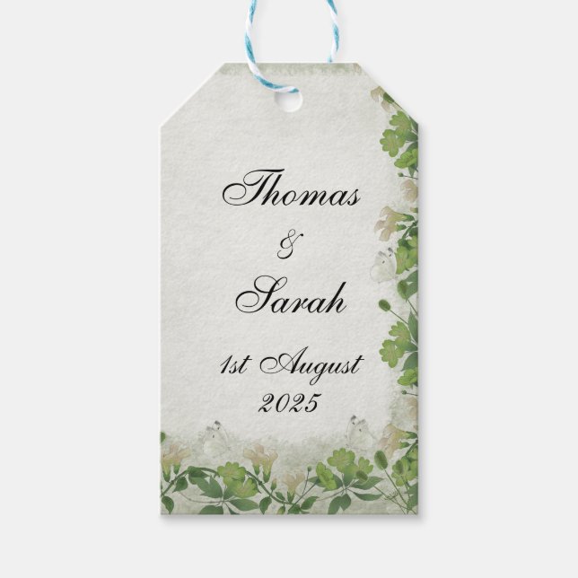 Victorian Meadow Gift Tags (Front)