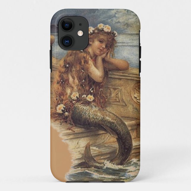 Victorian Mermaid iPhone Case (Back)