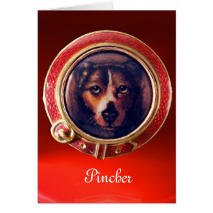 VICTORIAN MINIATURE DOG PORTRAITS Pincher