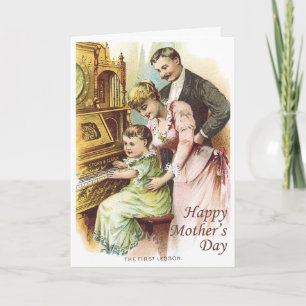 Victorian Mothers Day Greetings Card