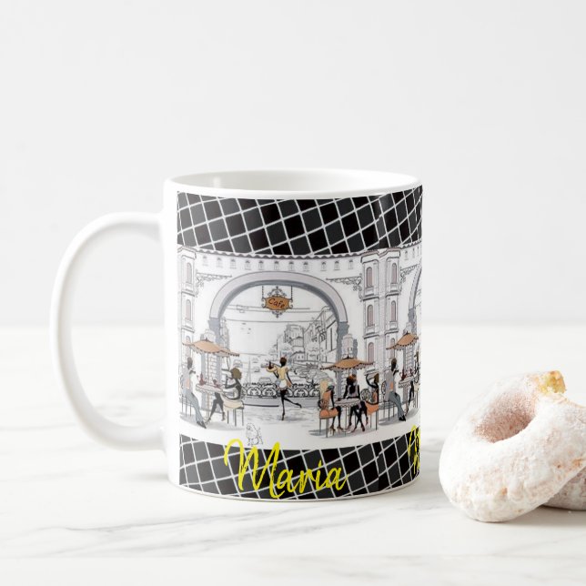 Victorian Mug (With Donut)