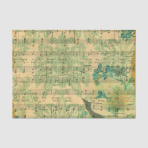 Victorian Music Sheet Wallpaper