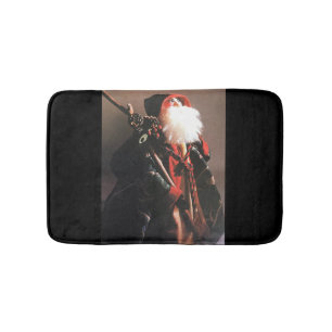 **VICTORIAN OLD FASHIONED SANTA CLAUS" BATH MAT